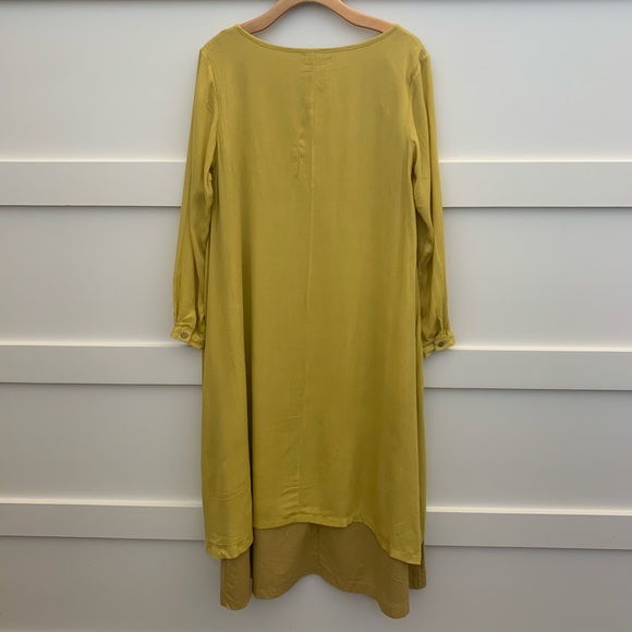 Anself Mustard Minimal/ Boho Natural Dress - Picture 6 of 7
